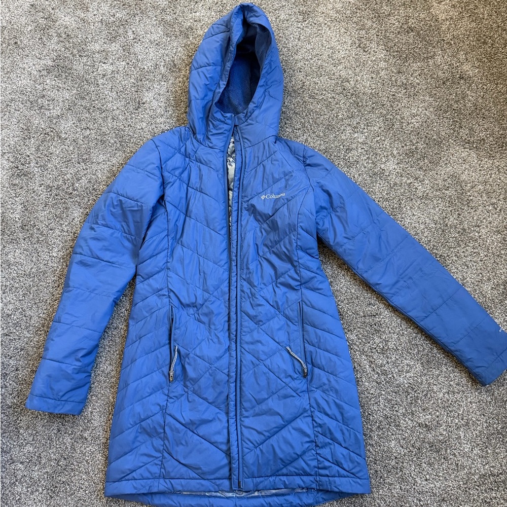 Columbia Blue Quilted Jacket
